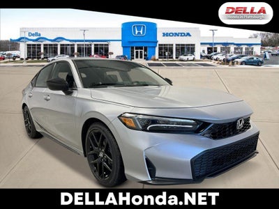 2026 Honda Civic Hatchback Sport Front Wheel Drive CVT