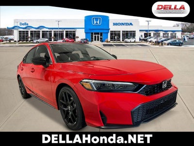 2026 Honda Civic Hatchback Sport Front Wheel Drive CVT