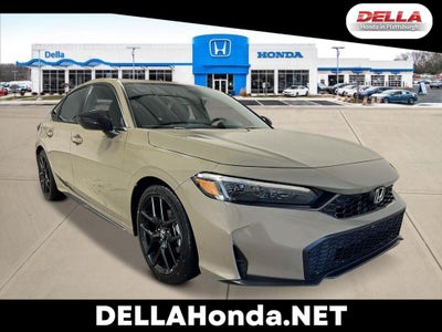 2026 Honda Civic Hatchback Sport Front-wheel Drive Transmission-Auto