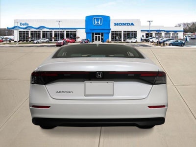 2026 Honda Accord Sedan LX Front Wheel Drive CVT