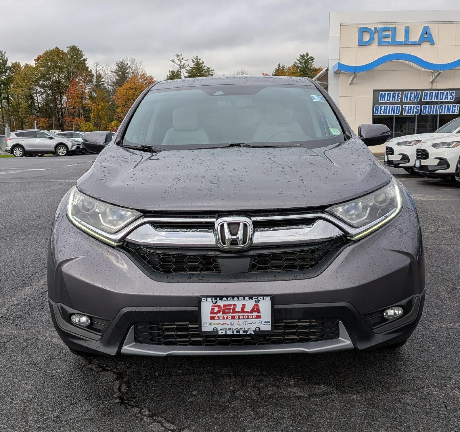 Used 2019 Honda CR-V EX-L with VIN 2HKRW2H8XKH671886 for sale in Queensbury, NY
