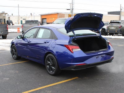2022 Hyundai Elantra Hybrid Blue