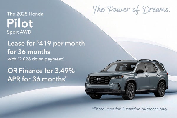 2025 Honda Pilot Sport All Wheel Drive