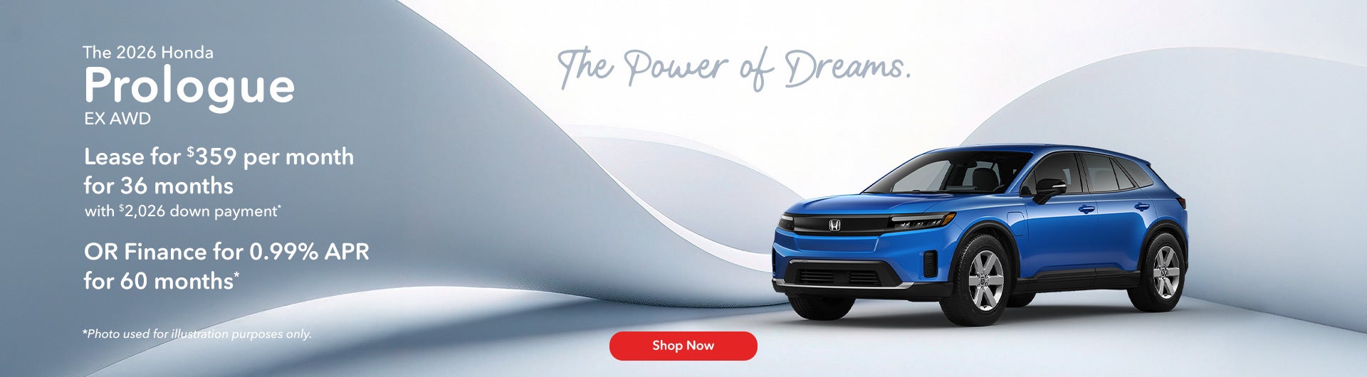 2026 Honda Prologue EX All Wheel Drive