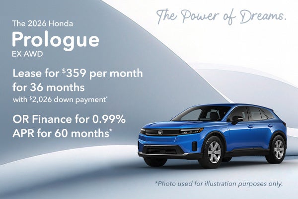 2026 Honda Prologue EX All Wheel Drive