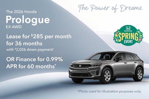 2026 Honda Prologue EX All Wheel Drive