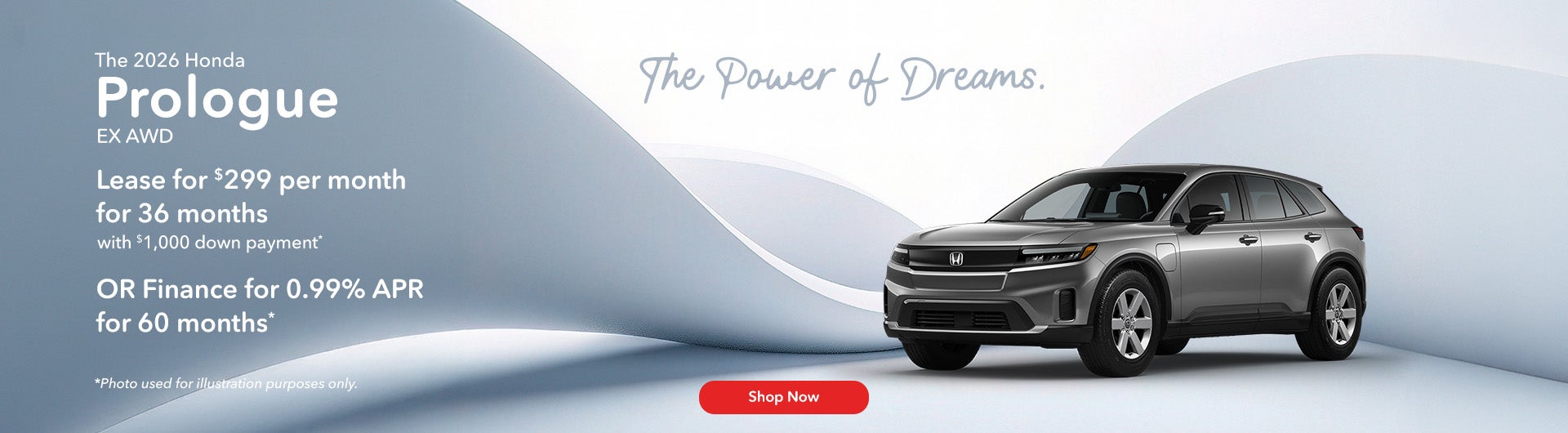 2026 Honda Prologue EX All Wheel Drive
