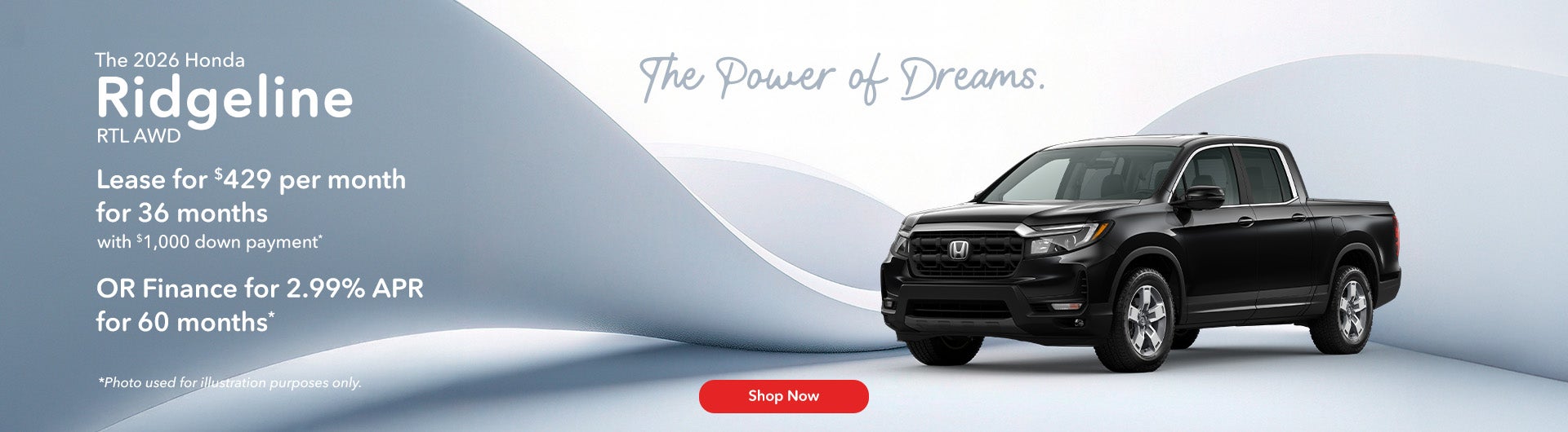 2026 Honda Ridgeline RTL All Wheel Drive