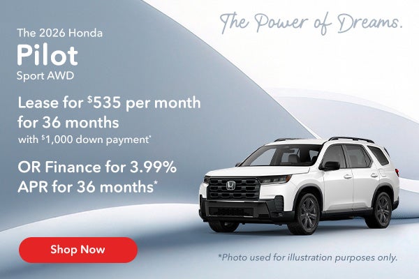 2026 Honda Pilot Sport All Wheel Drive