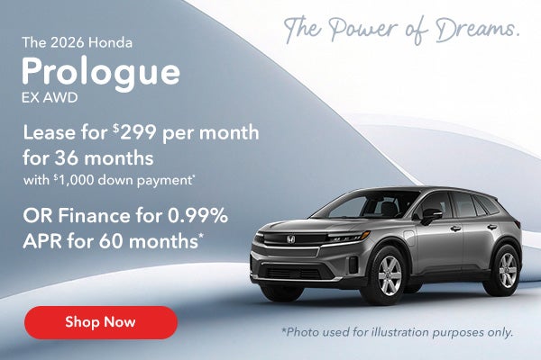 2026 Honda Prologue EX All Wheel Drive