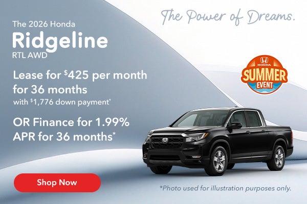 2026 Honda Ridgeline RTL All Wheel Drive