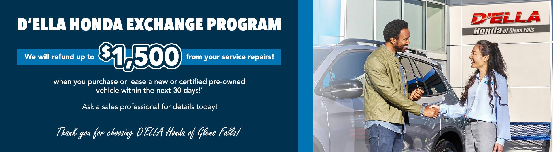 We will REFUND up to $1500 from your service repairs