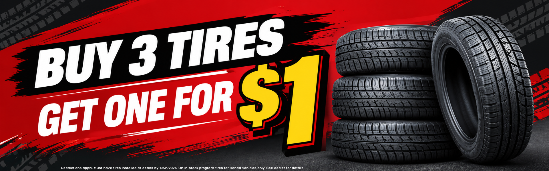 Honda Tire Sale