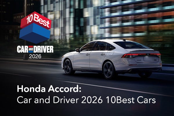 Why the 2026 Honda Accord Just Won’t Leave Car and Driver’s 10Best List